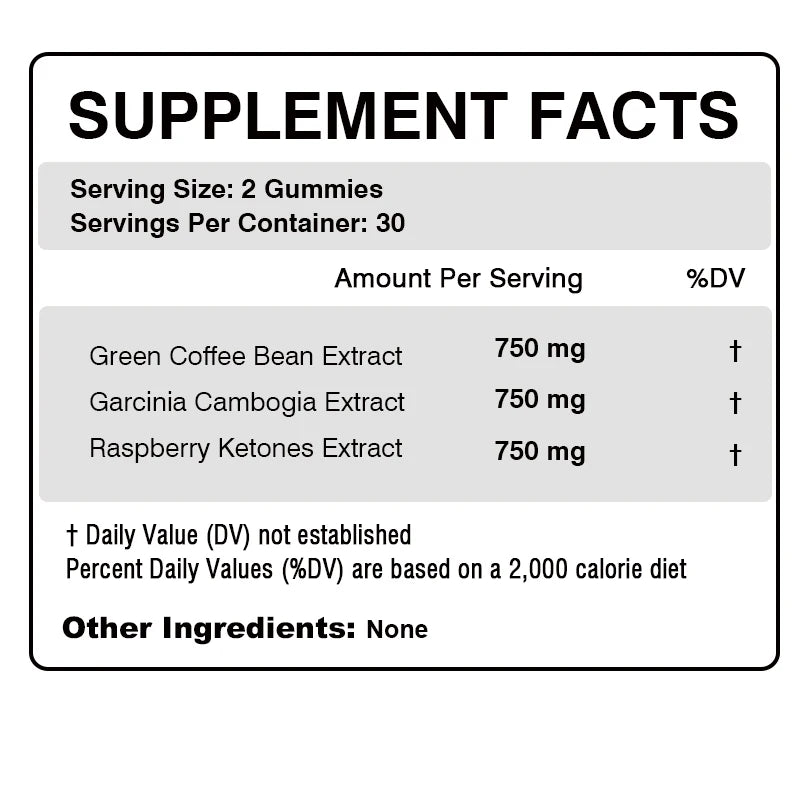 Garcinia Cambogia - Fat Burner, Cellulite, Weight Management, Appetite Suppressant