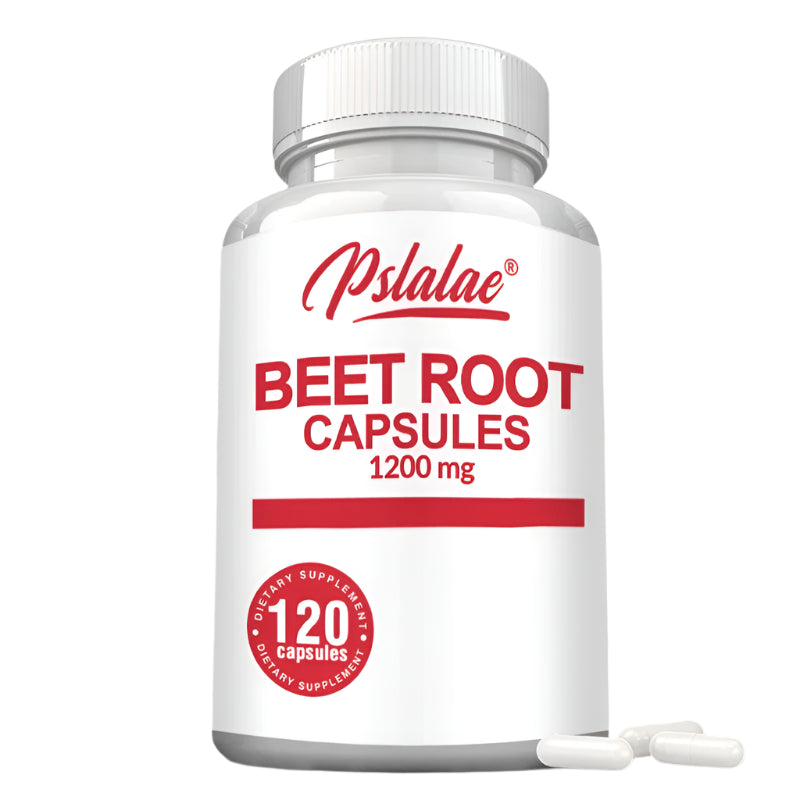 Beetroot - Supports Blood Pressure, Athletic Performance, Digestion, and Memory - 120 Capsules