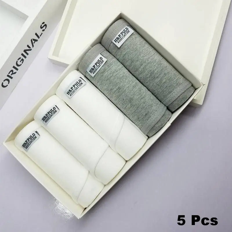 Cotton Underwear Women's Panties Girl Briefs Sexy Lingerie Plus Size Female Ladies Underpants Pantys L-XXL Hemming Solid Design