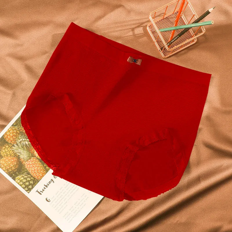Women's underwear Plus-size XXXXL High elastic Antibacterial Obesity is special briefs lingerie breathable ladies underpants