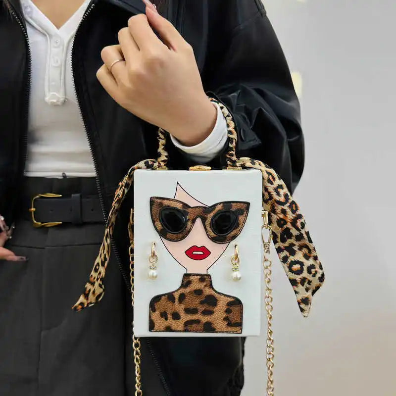 Fashion Female Small Totes Bag 2025 Trend PU Leather Shoulder Bags for Women Leopard Short Handle Crossbody Bag Luxury Handbags
