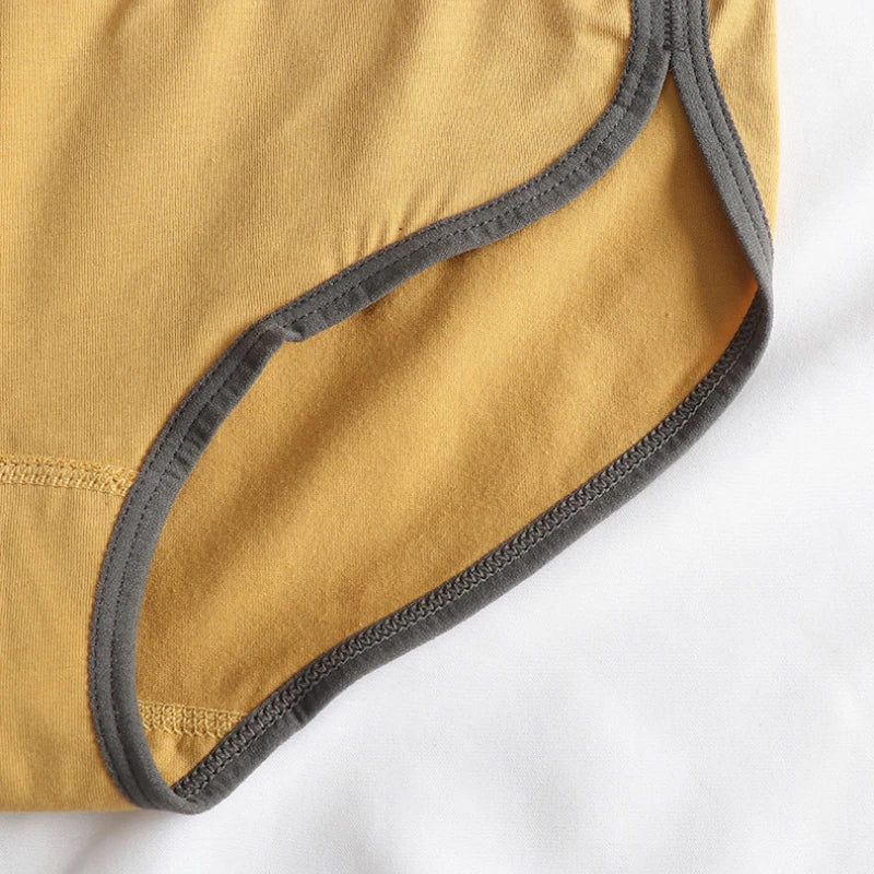 Women Cotton Panties Ladies Sexy Letter Sports Seamless Briefs Beathable Antibacterial Lingerie Solid Underwear Female Intimates