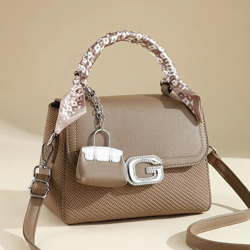 High Quality Soft Leather Purses and Handbags Casual Shoulder Bag