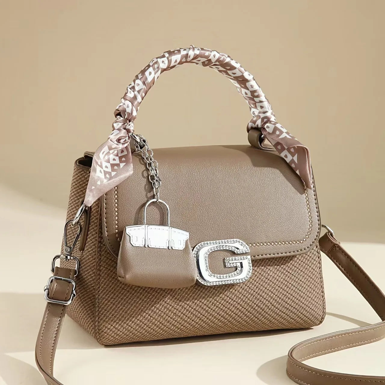 High Quality Soft Leather Purses and Handbags Casual Shoulder Bag
