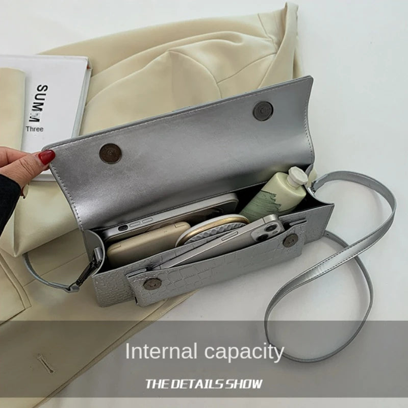 Ladies Purses and Handbags High Quality PU Stone Pattern