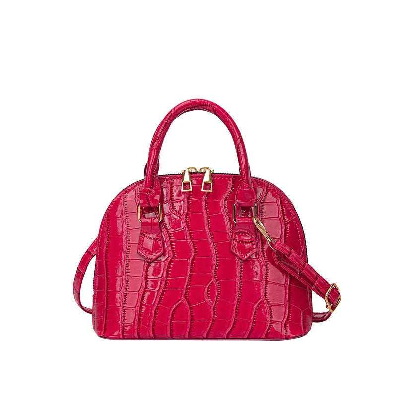 Retro Shoulder Bag Fashion Pu Leather