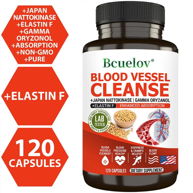 Vascular Cleanser, Helps Purify the Blood, Lowers Cholesterol, and Promotes Overall Cardiovascular Health