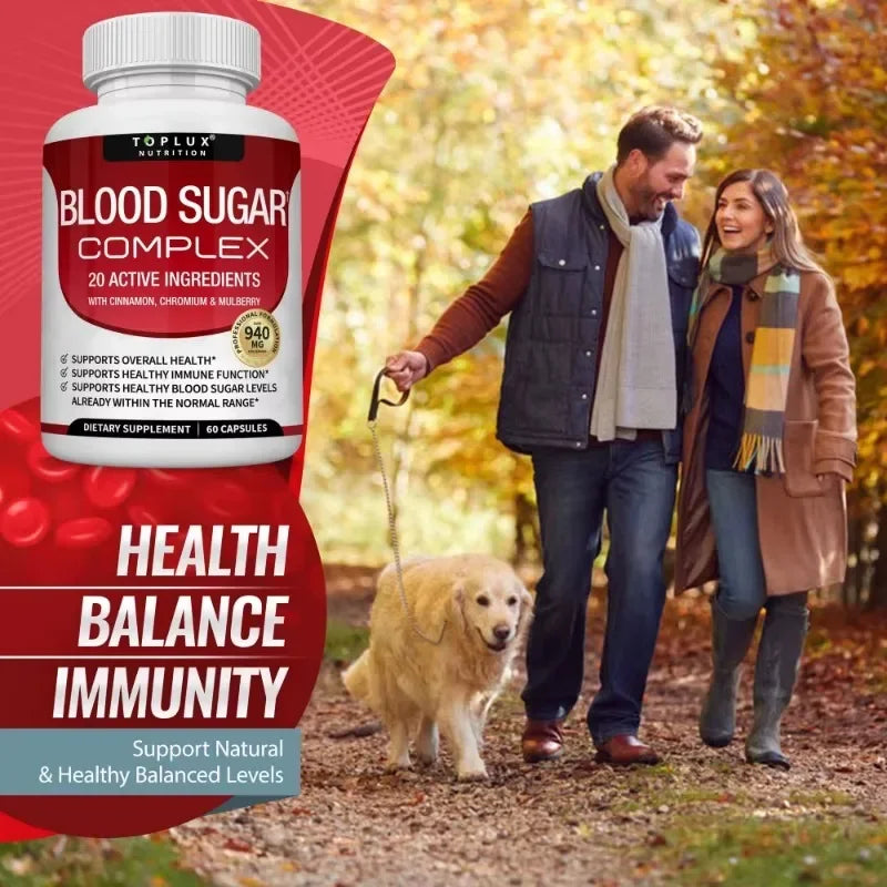 Vitamin C, Vitamin E Supplement, Blood Sugar Complex, Supports Heart Health, Immune System