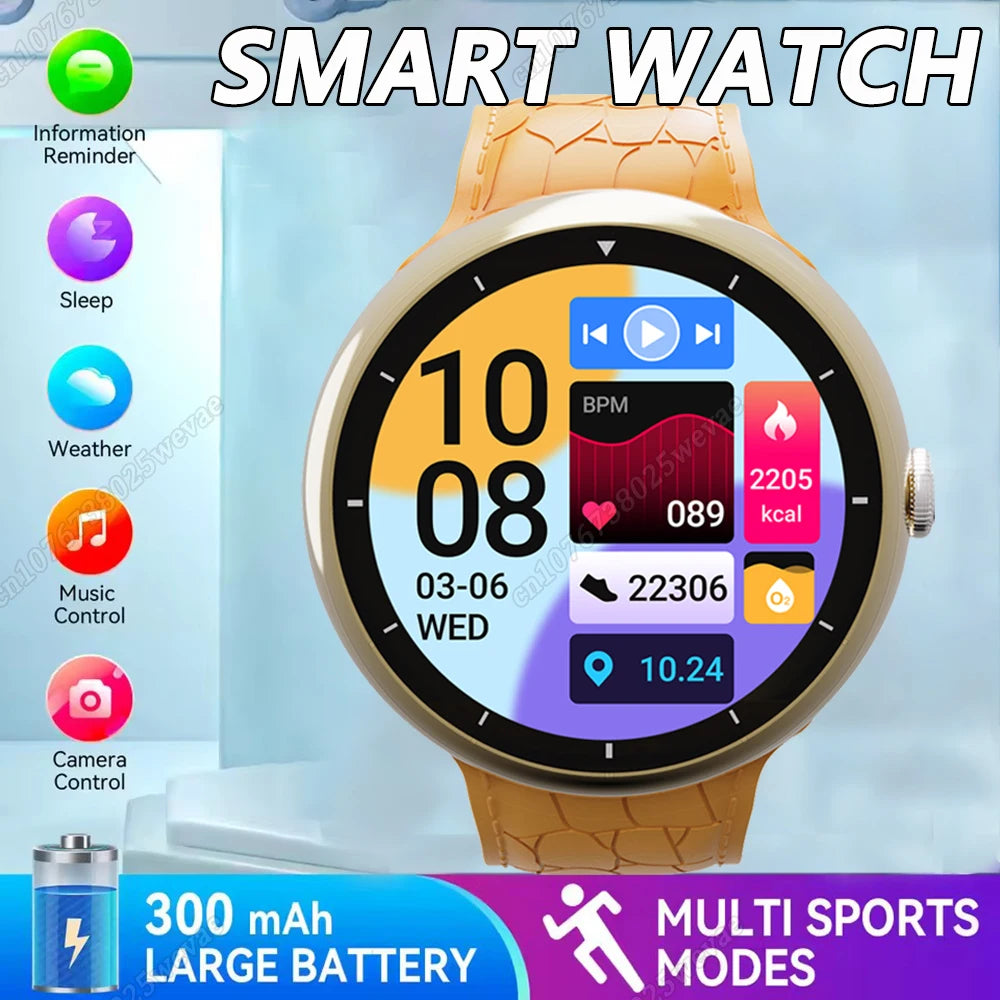 New Bluetooth Call Smart Watch Wireless Charging Full Touch Health Monitor Sports Fitness SmartWatch