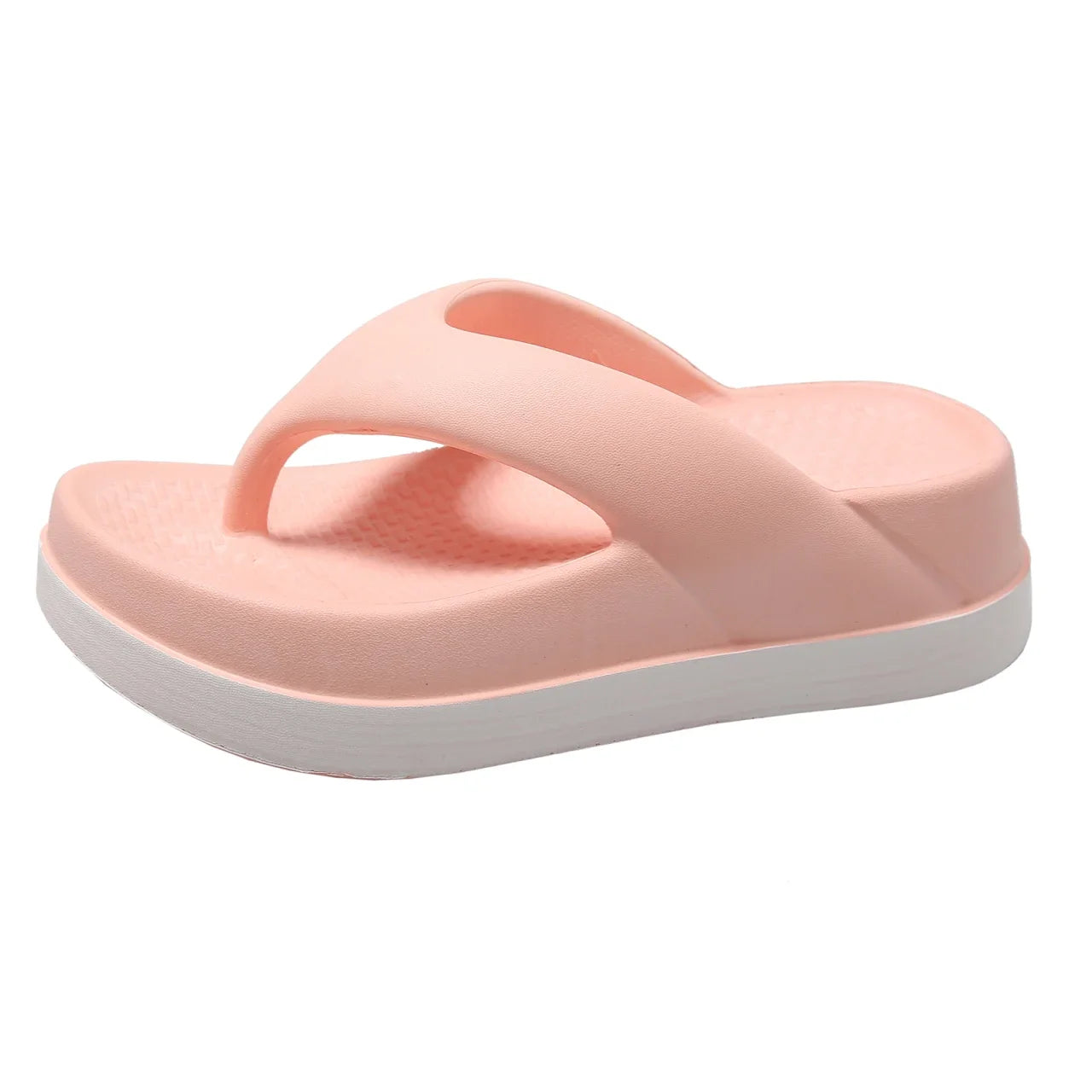 Women's flip-flops summer outdoor and indoor thick-soled sandals 5cm increase height slippers for beach