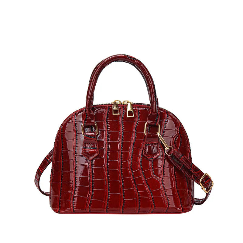 Retro Shoulder Bag Fashion Pu Leather