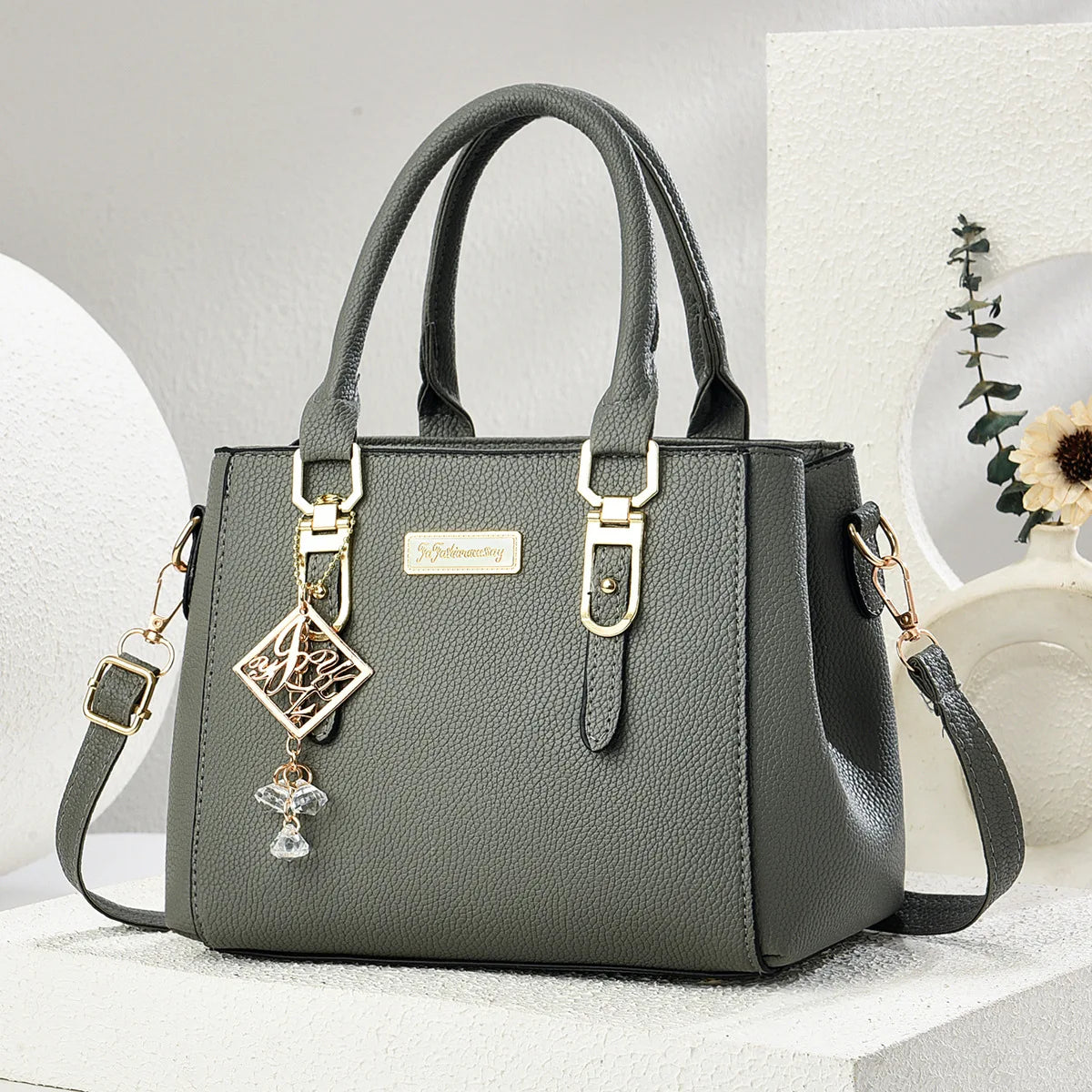 Large Capacity High Quality Designer Handbags Soft Leather Shoulder Bag