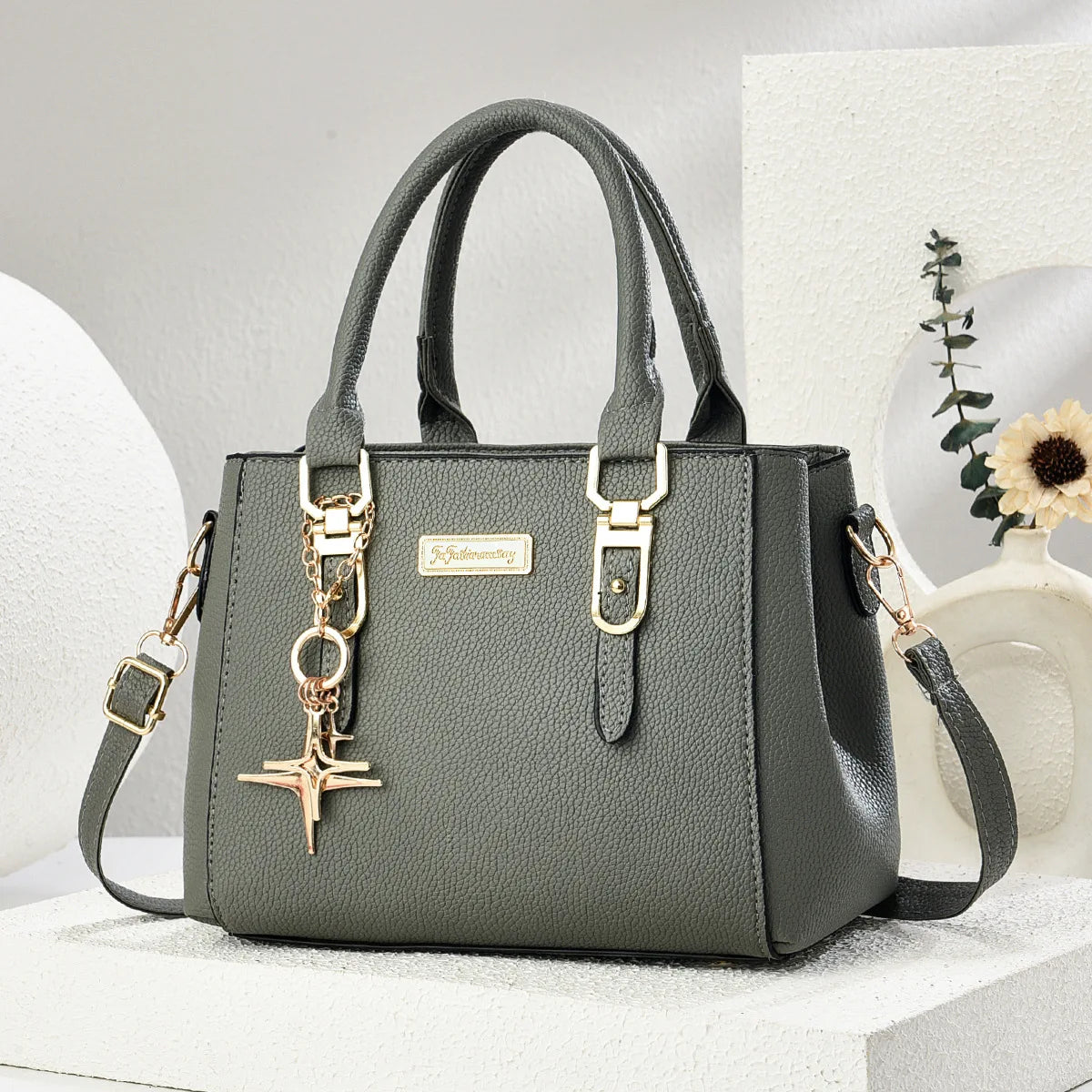 Large Capacity High Quality Designer Handbags Soft Leather Shoulder Bag