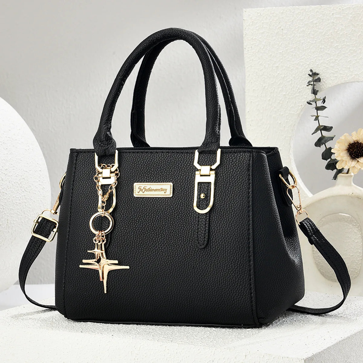 Large Capacity High Quality Designer Handbags Soft Leather Shoulder Bag