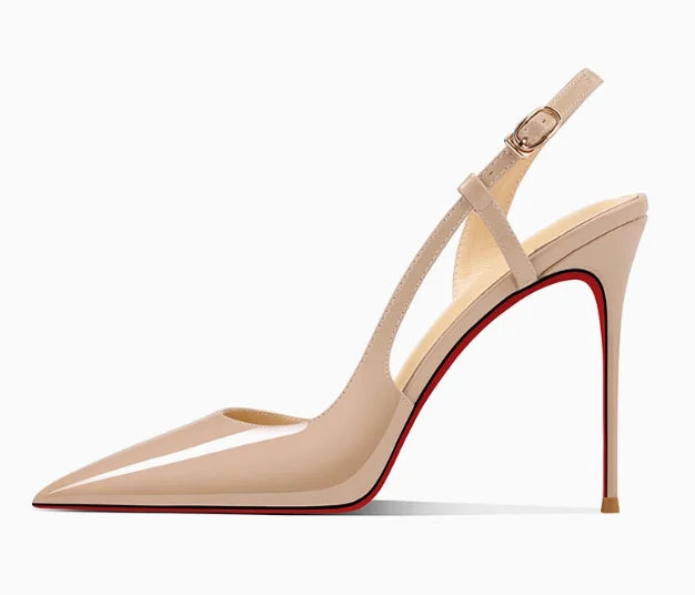 Summer New Side Leakage Hollow Back Tripping High Heel Sandals Black Sexy OL Style Large Shoes 33-46