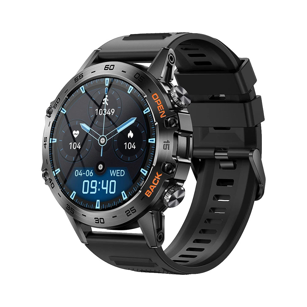 1.39 inch New Bluetooth Call Smart Watch Men Sports Fitness Tracker IP67 Waterproof Smartwatch for Android IOS 400mAh