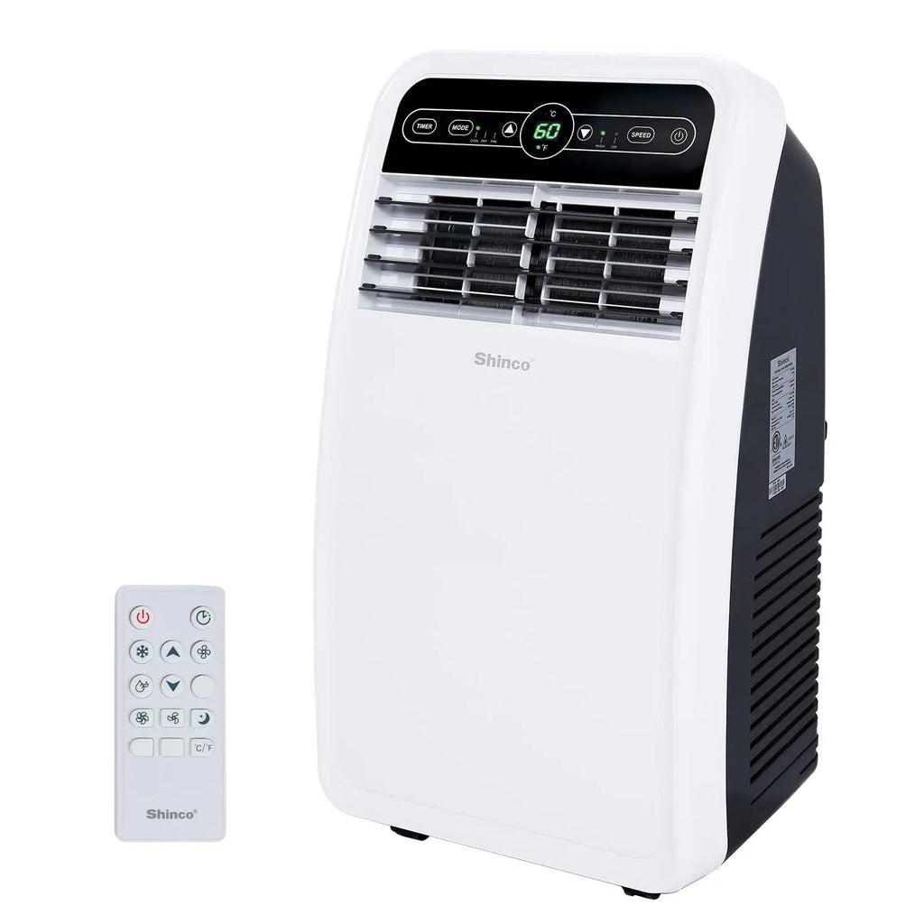 Shinco 8,000 BTU Portable Air Conditioner, AC Unit with Built-in Cool, Dehumidifier & Fan Modes for Room up to 200 sq.ft