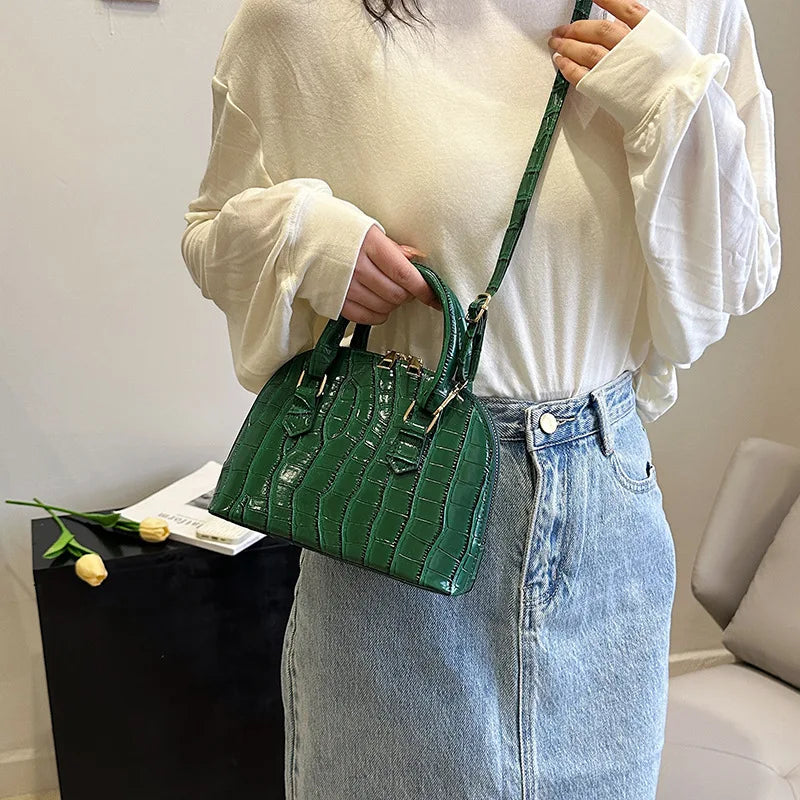 Retro Shoulder Bag Fashion Pu Leather