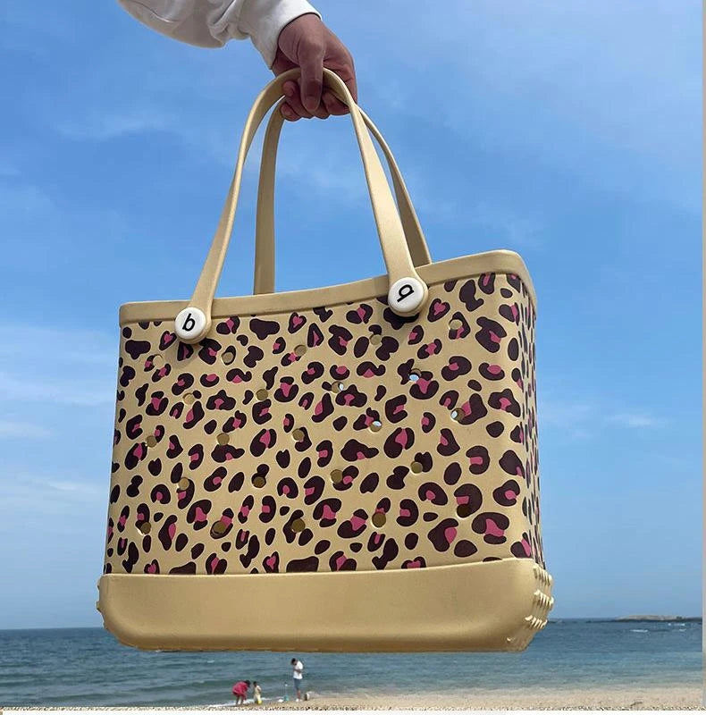 Beach Bags Waterproof Sand proof Large Size Waterproof Rubber Outdoor Washable Tote Bag