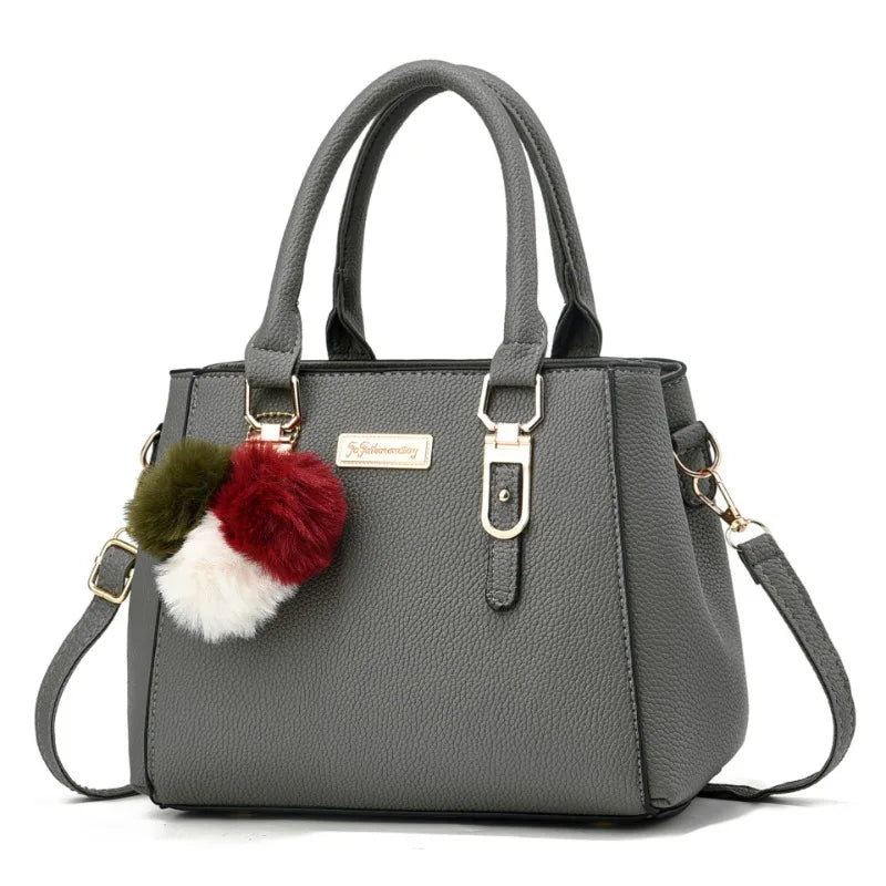 Large Capacity High Quality Designer Handbags Soft Leather Shoulder Bag