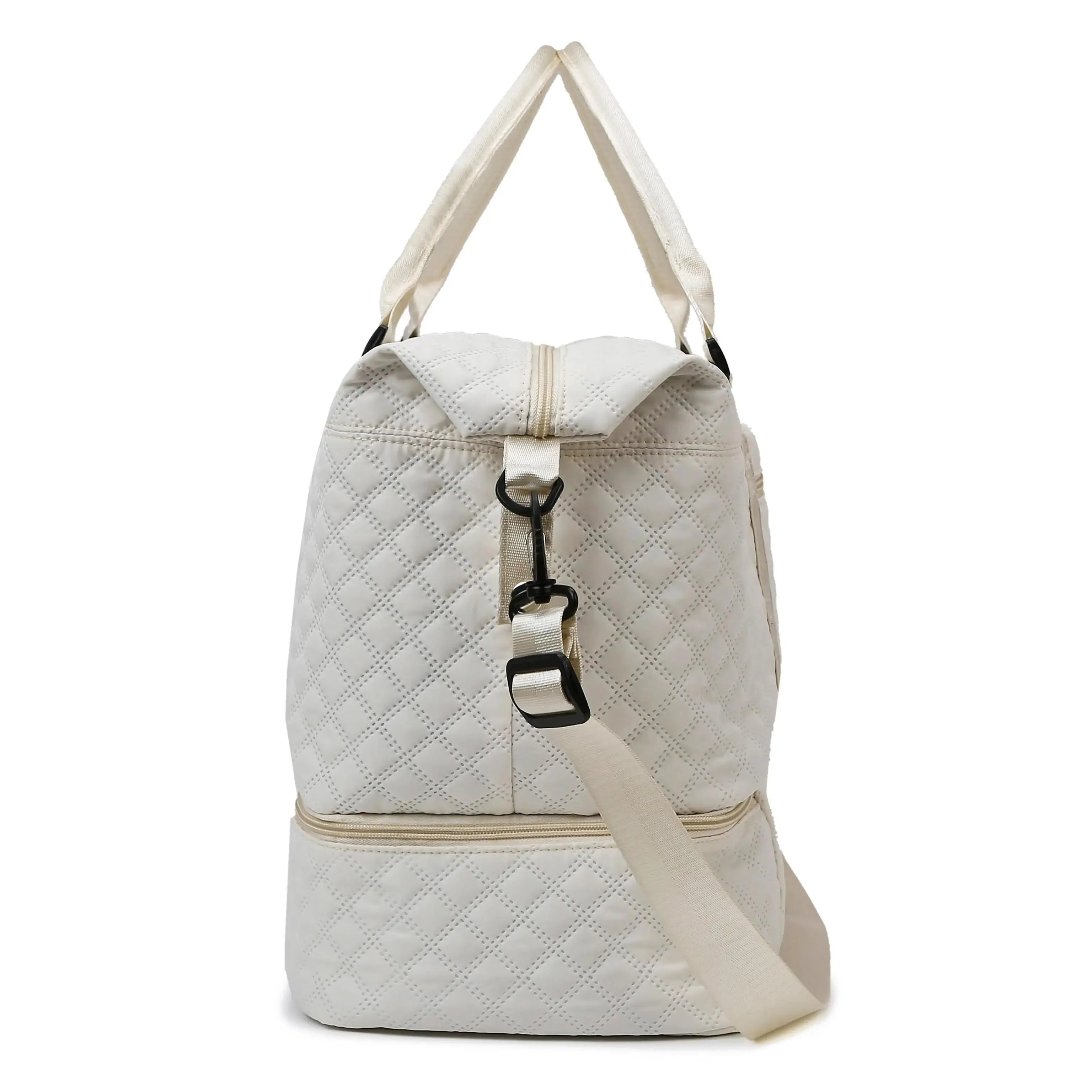 Large Capacity Travel Duffle Bag Sports Gym Yoga Tote Weekend Overnight Bag and Luggage Organiser