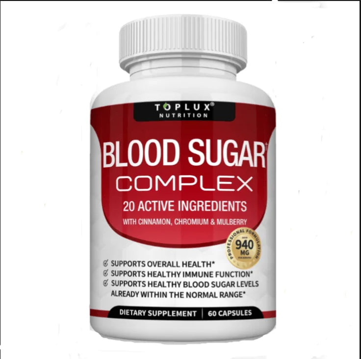 Vitamin C, Vitamin E Supplement, Blood Sugar Complex, Supports Heart Health, Immune System