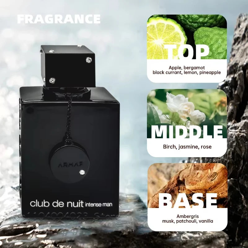 Perfume man original men perfumes Luxury cologne armaf club de nuit urban man elixir eau de perfum  genuine mens free shipping