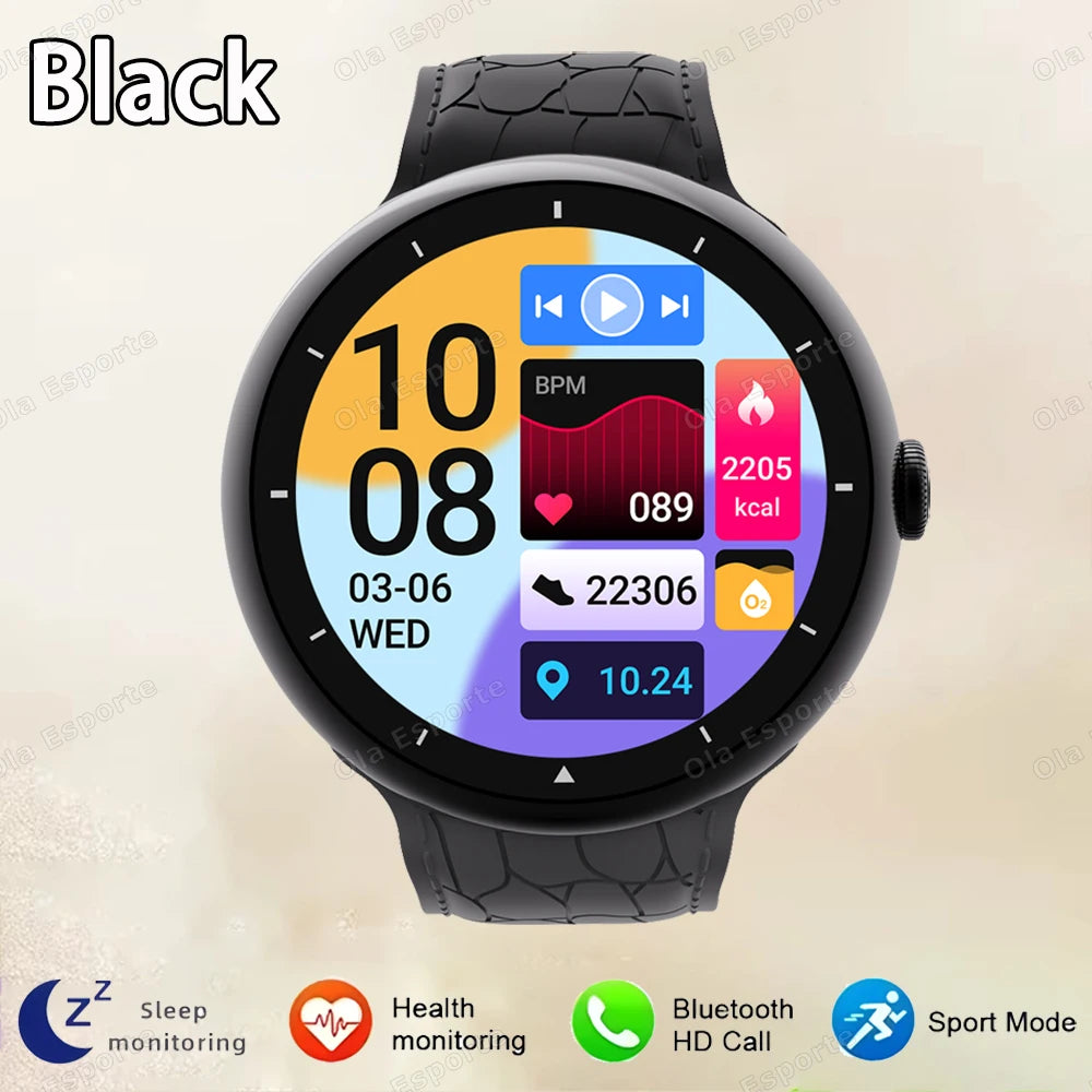 New Bluetooth Call Smart Watch Wireless Charging Full Touch Health Monitor Sports Fitness SmartWatch