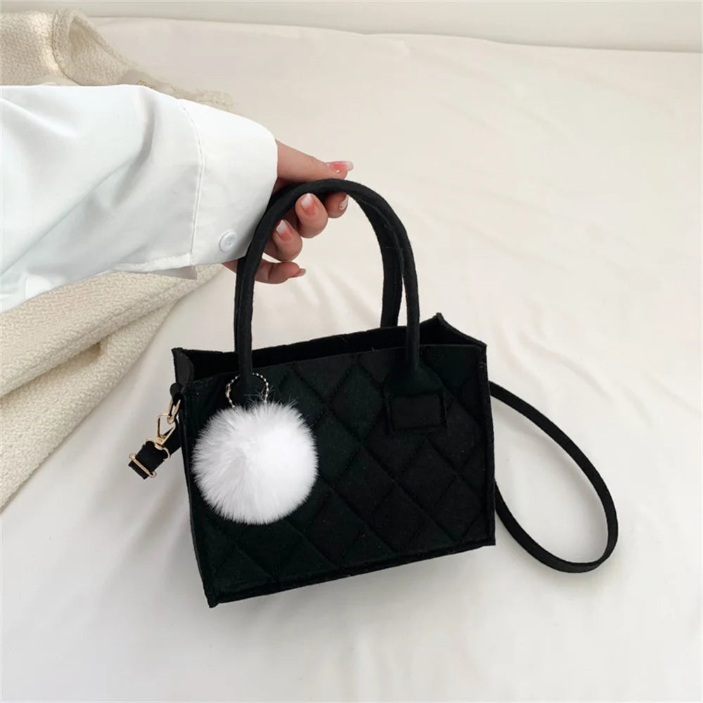 Small Square Simple and Versatile Casual Handbag