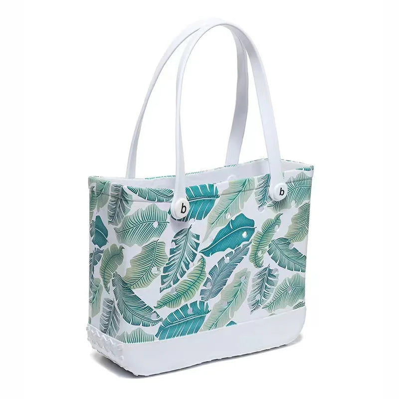 Beach Bags Waterproof Sand proof Large Size Waterproof Rubber Outdoor Washable Tote Bag