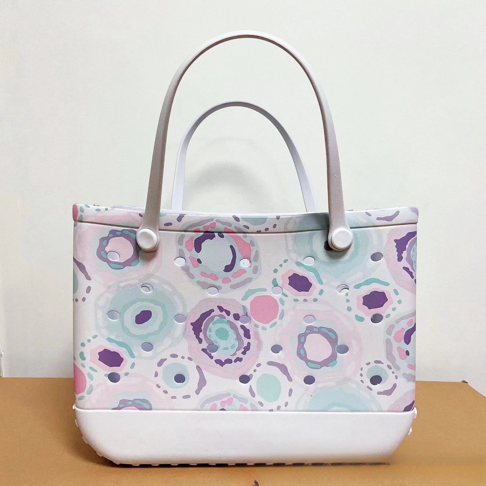 Beach Bags Waterproof Sand proof Large Size Waterproof Rubber Outdoor Washable Tote Bag