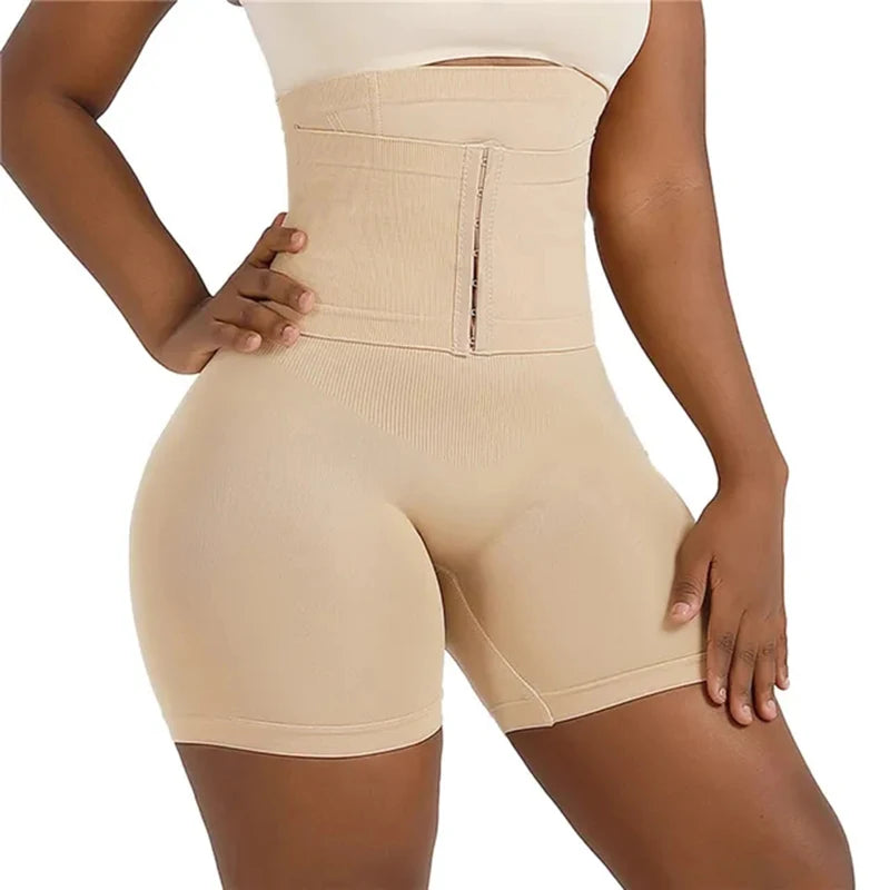 Shape wear for Women Tummy Control Body Shaper Fajas Shorts with Hook Butt Lifter Panties High Waisted Underwear Slimming Panties