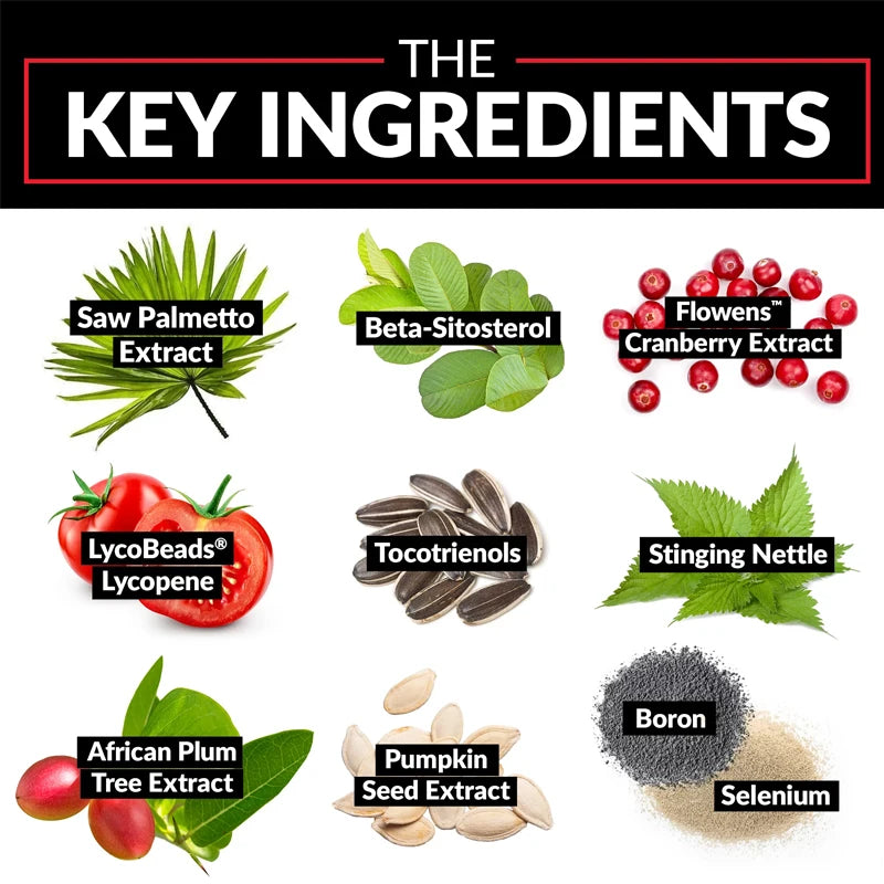 Prostate Progress Capsules Contain Saw Palmetto Relieve Bladder and Urination Men