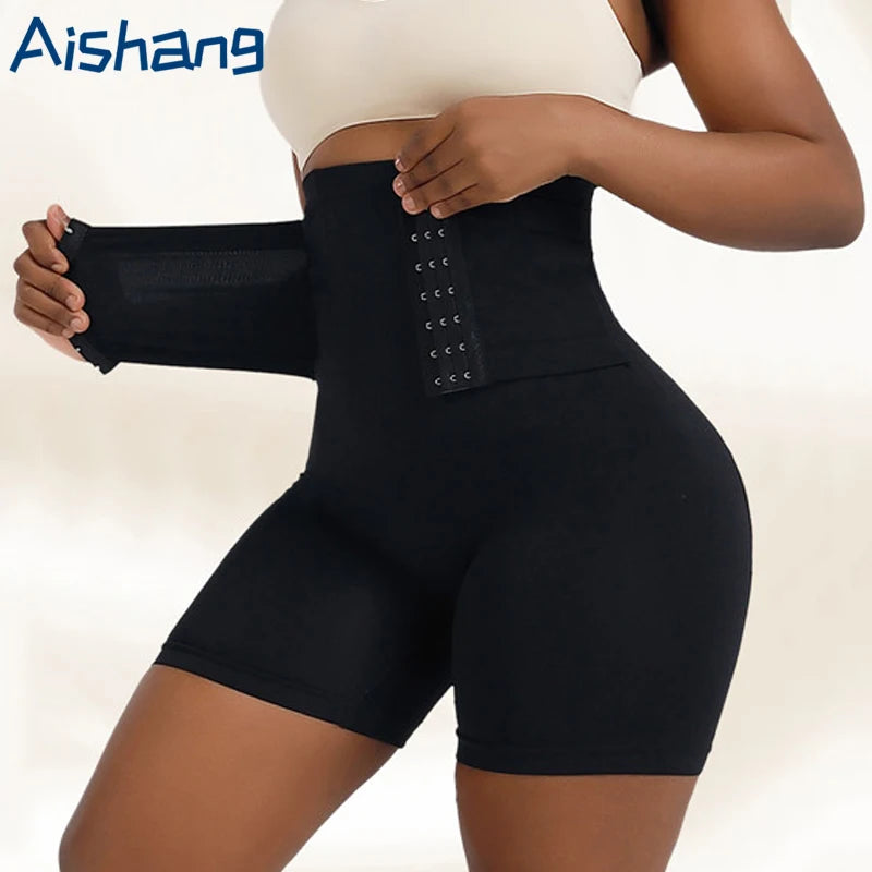 Shape wear for Women Tummy Control Body Shaper Fajas Shorts with Hook Butt Lifter Panties High Waisted Underwear Slimming Panties