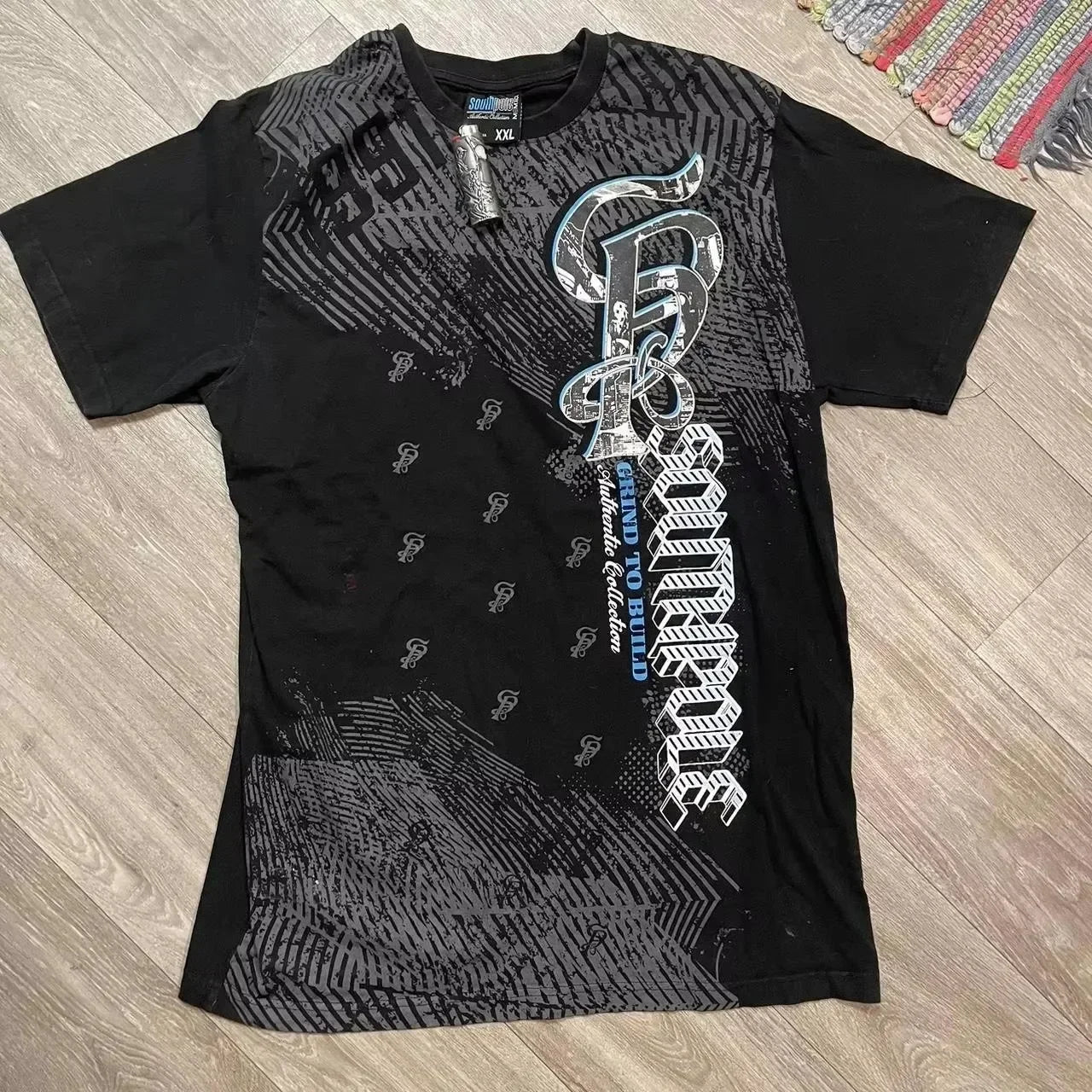 90s Retro Graphic T-Shirt Vintage Southpole Streetwear Gothic Harajuku Fashion Oversized Couple Tee Soft Cotton Short Sleeve Top