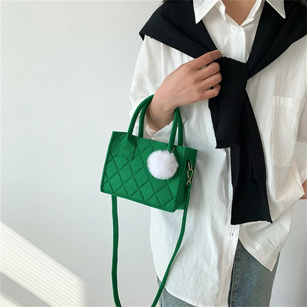 Small Square Simple and Versatile Casual Handbag