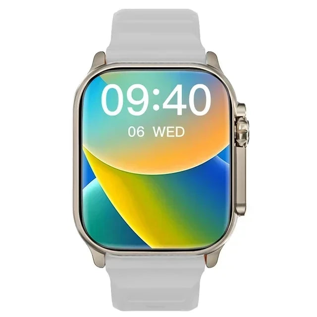 Ultra Smart Watch Men 49mm Series 9 AMOLED Screen NFC Compass Waterproof For Apple Watch IWO Ultra 9 Call Smartwatch