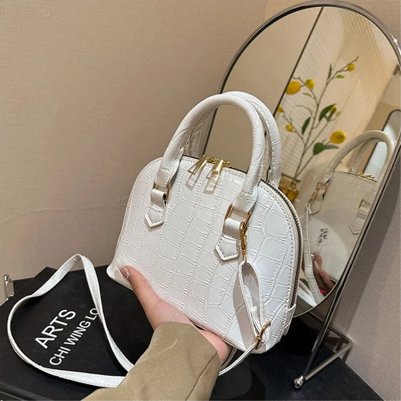 Retro Shoulder Bag Fashion Pu Leather