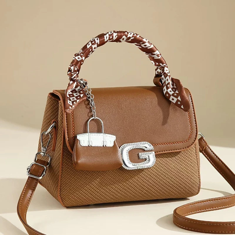 High Quality Soft Leather Purses and Handbags Casual Shoulder Bag