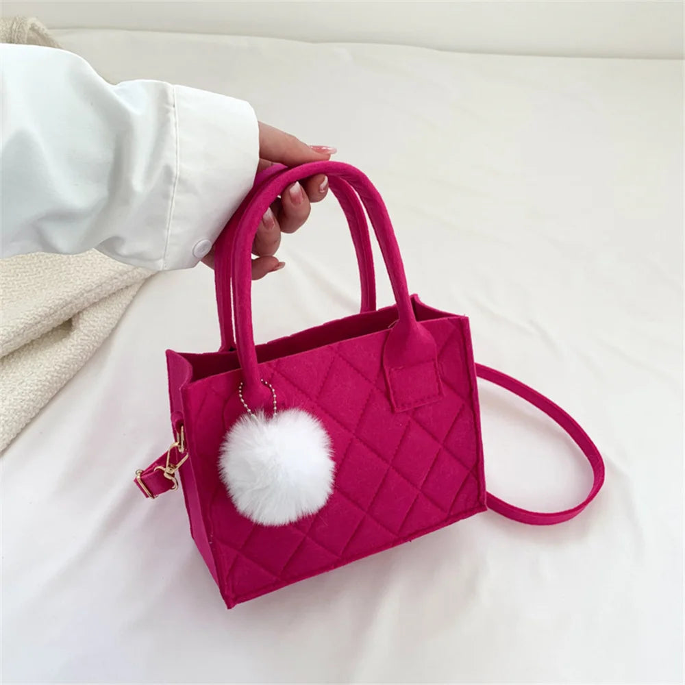 Small Square Simple and Versatile Casual Handbag