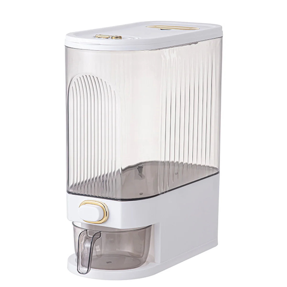 5/10kg Large Sealed Cereal Dispenser Moisture-proof Insect-proof Storage Tank