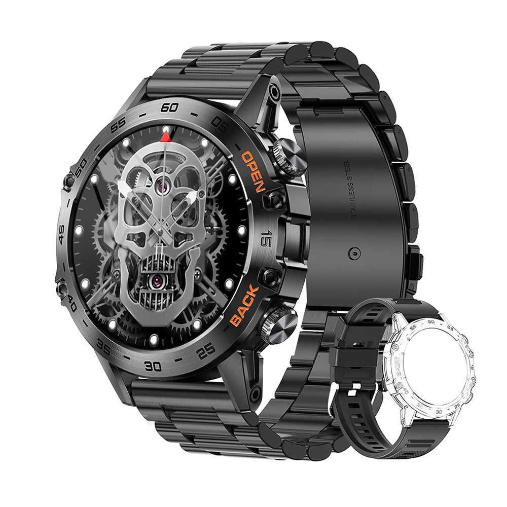 1.39 inch New Bluetooth Call Smart Watch Men Sports Fitness Tracker IP67 Waterproof Smartwatch for Android IOS 400mAh