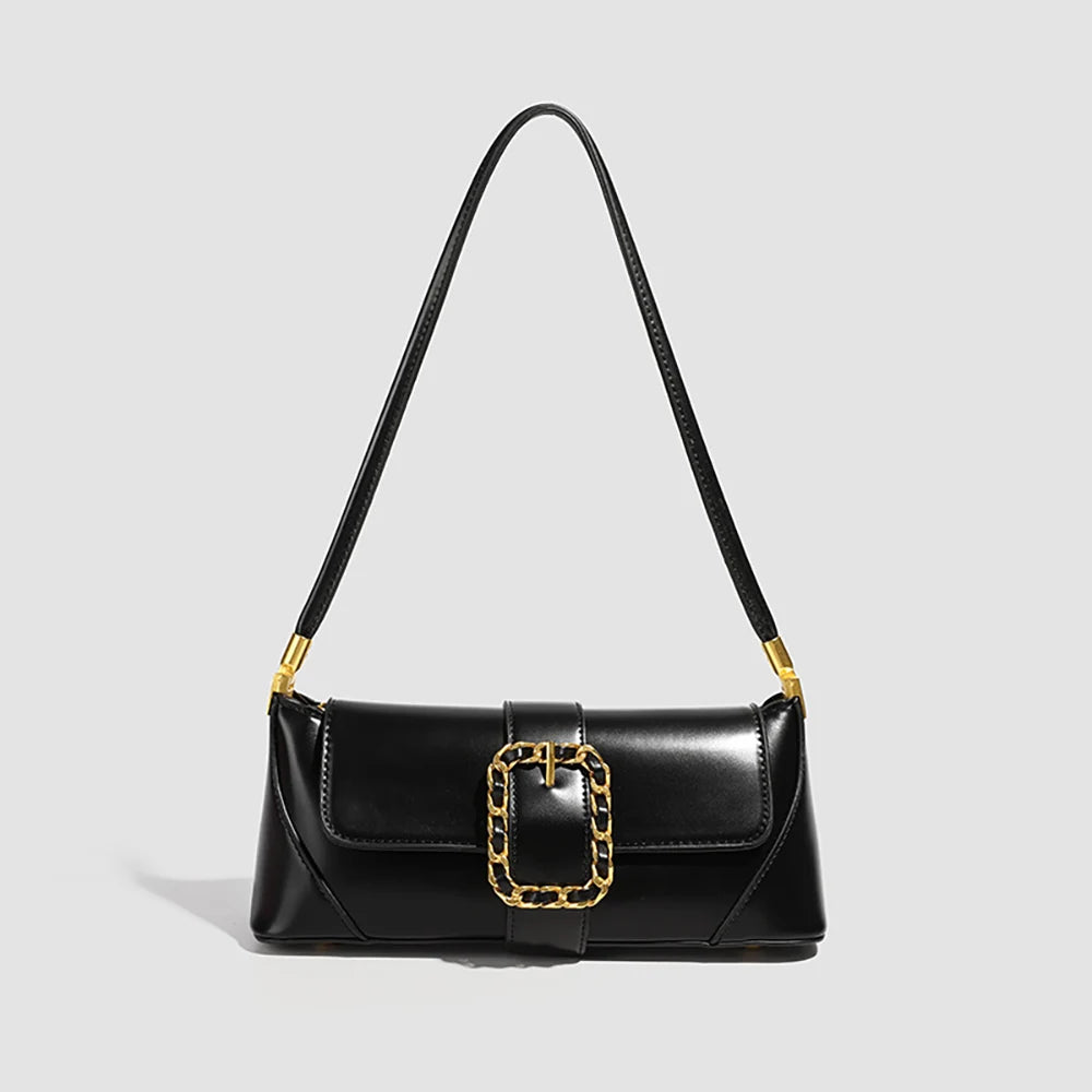 High-end Texture Handbags Light Luxury Small Sqaure Shoulder Bag