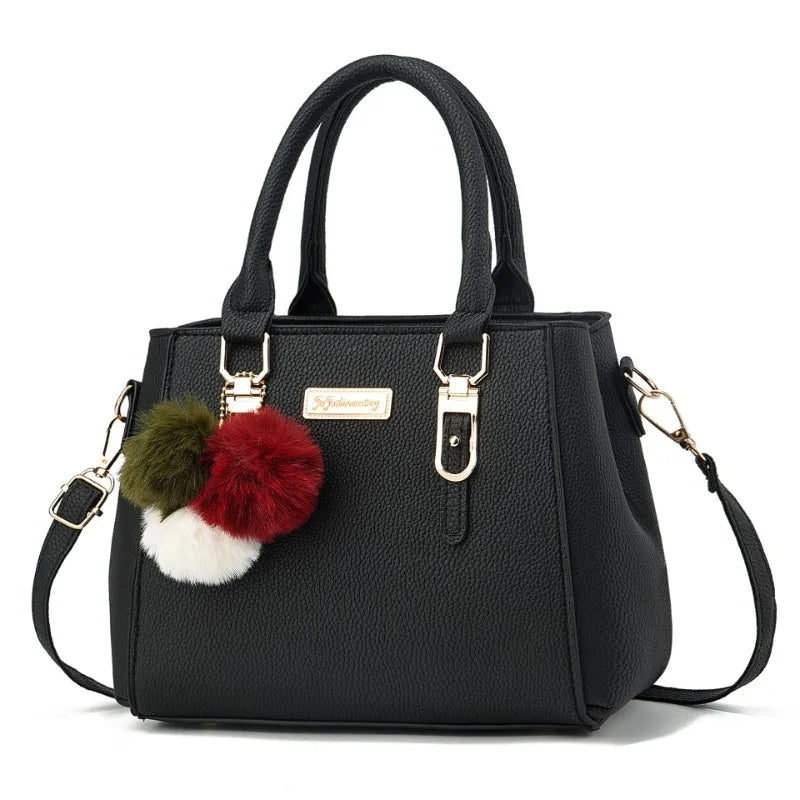 Large Capacity High Quality Designer Handbags Soft Leather Shoulder Bag