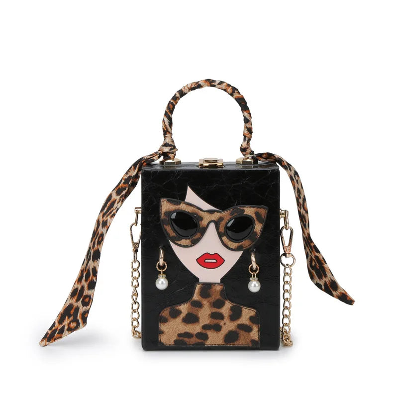 Fashion Female Small Totes Bag 2025 Trend PU Leather Shoulder Bags for Women Leopard Short Handle Crossbody Bag Luxury Handbags