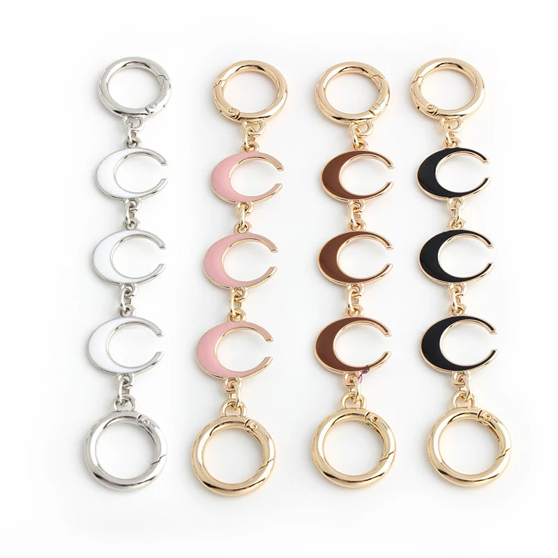 1PC Moon Shape Wallet Shoulder Bag Extension Chain Accessories