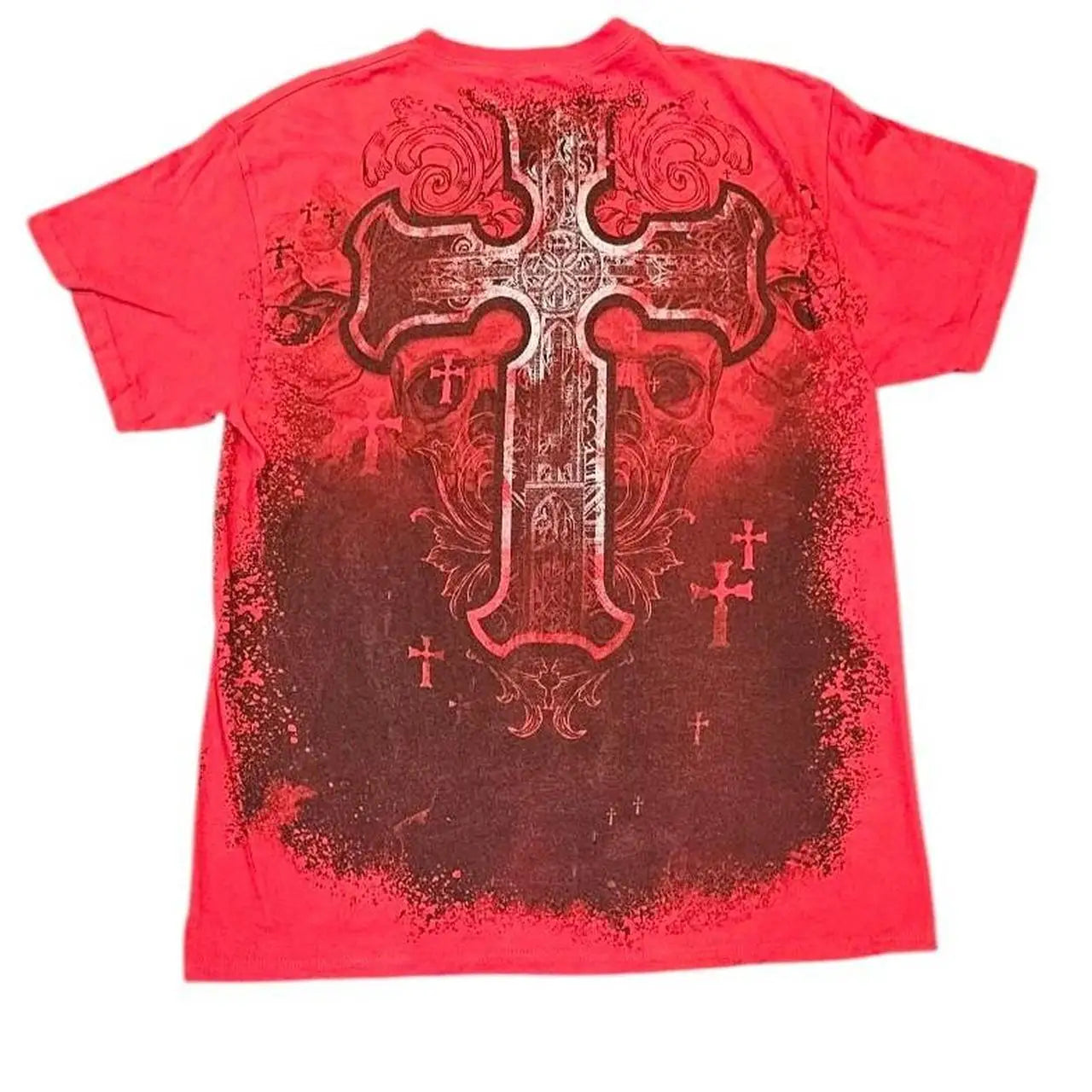 Tapout Men T Shirt Letter Graphic Print Oversized T Shirt