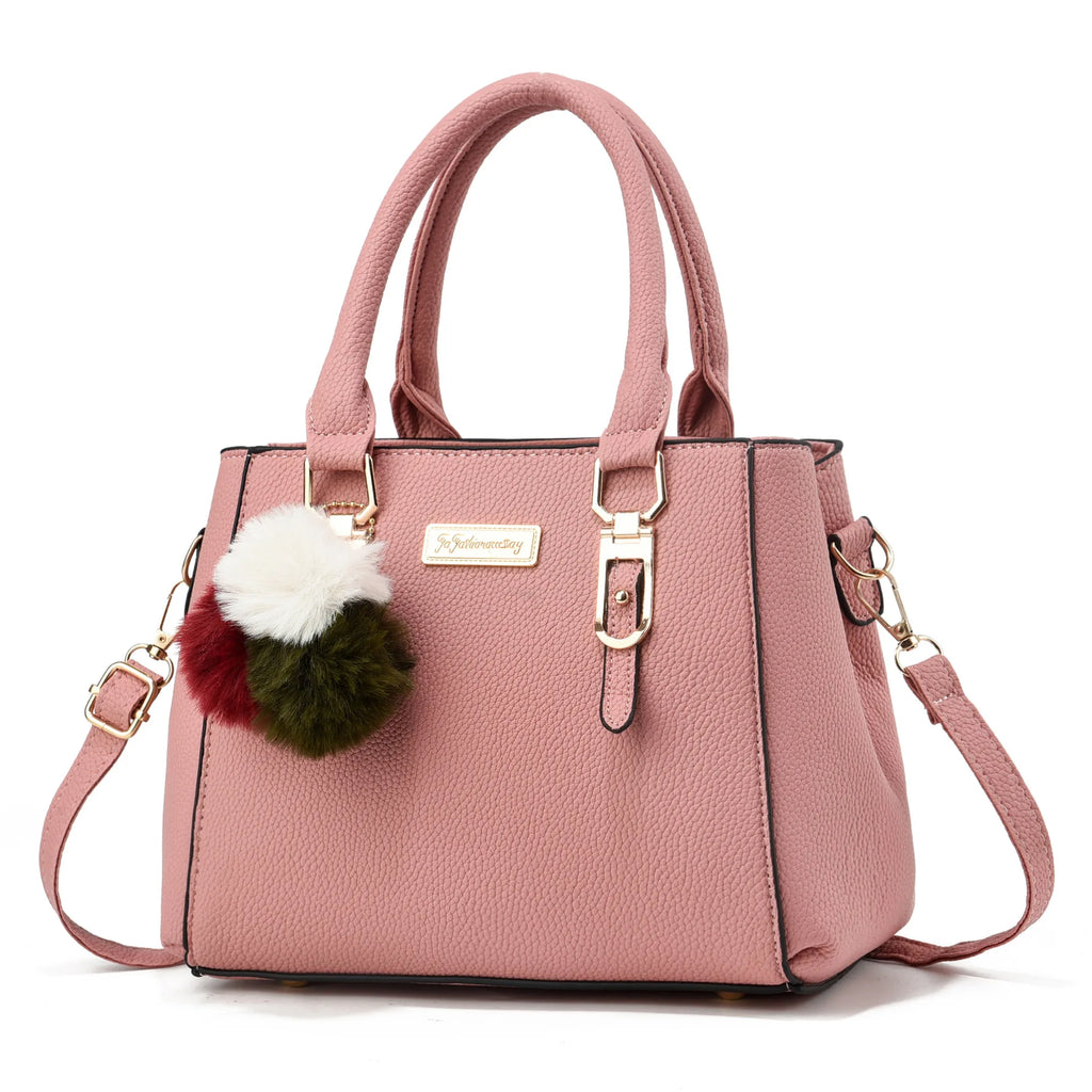 Large Capacity High Quality Designer Handbags Soft Leather Shoulder Bag