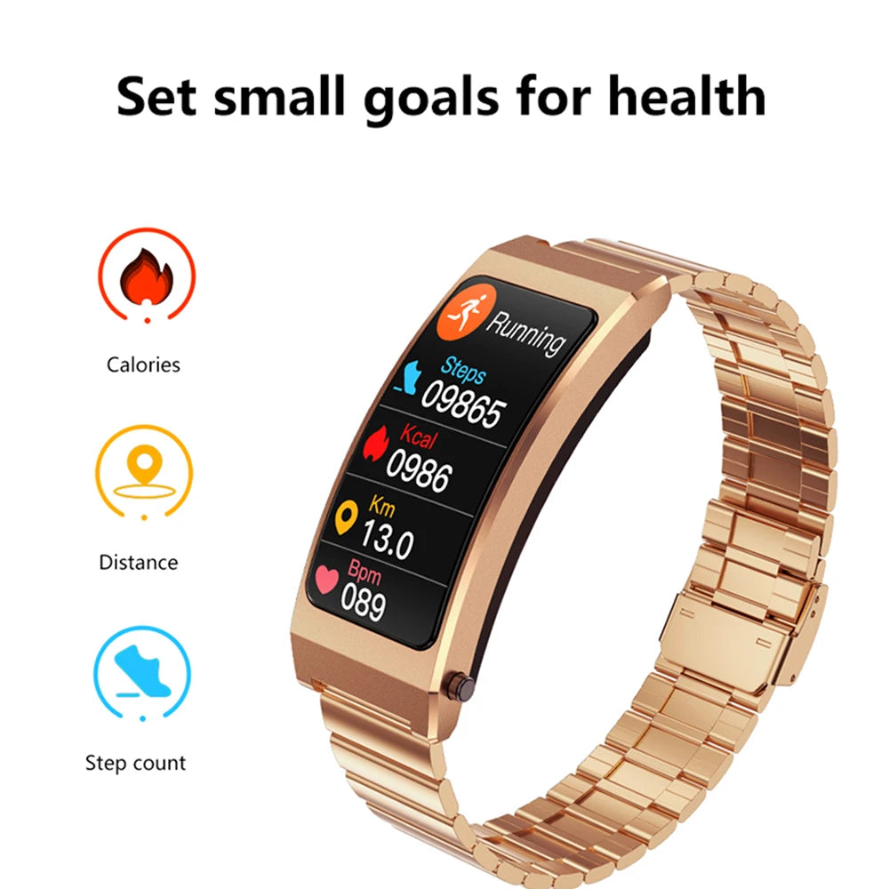 Removable strap 2 in 1 with earphone single touch earbuds sports Run bracelet Heart rate monitor smart talk band wristband