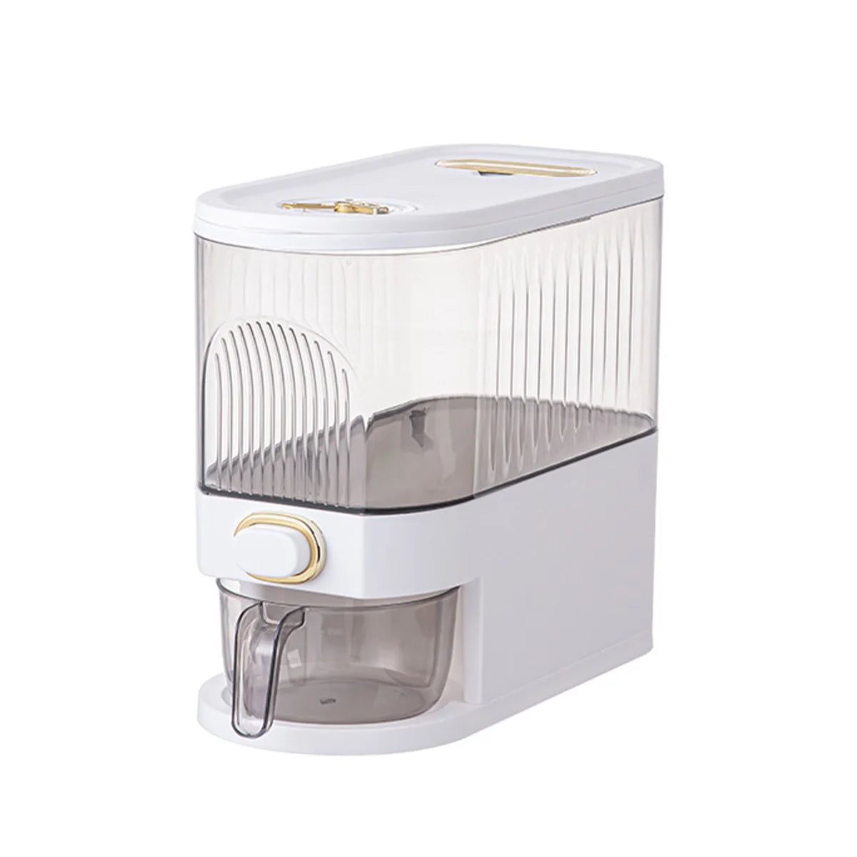 5/10kg Large Sealed Cereal Dispenser Moisture-proof Insect-proof Storage Tank